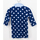 textil Pige Pyjamas / Natskjorte Kisses&Love HU7367-NAVY Blå