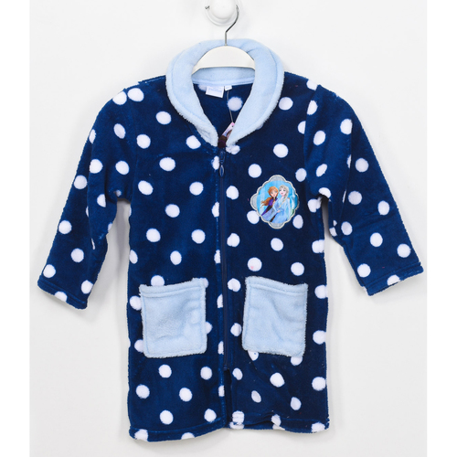 textil Pige Pyjamas / Natskjorte Kisses&Love HU7367-NAVY Blå