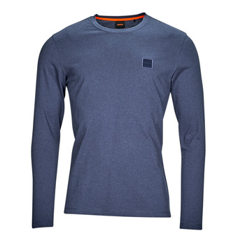 textil Herre Langærmede T-shirts BOSS TACKS Marineblå