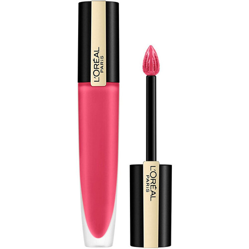 skoenhed Dame Læbestift L'oréal Signature Matte Liquid Lipstick - 128 I Decide Pink