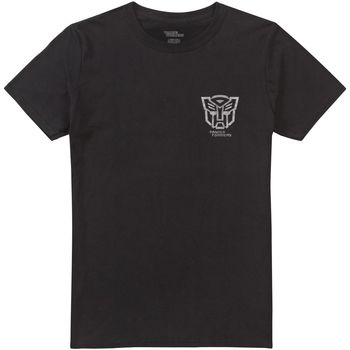 textil Herre Langærmede T-shirts Transformers  Sort