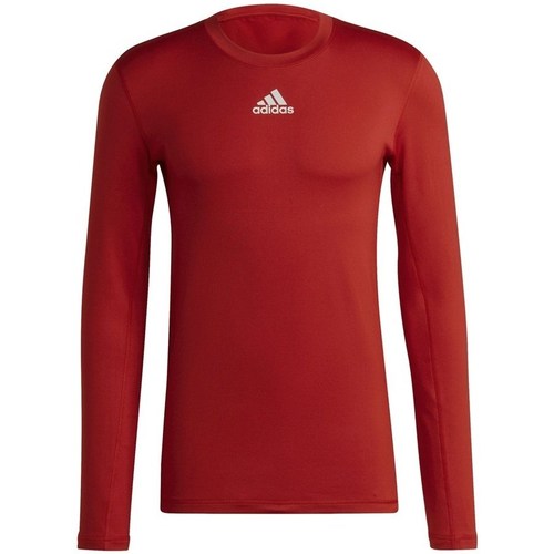 textil Herre T-shirts m. korte ærmer adidas Originals Techfit Rød