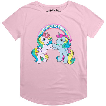 textil Dame Langærmede T-shirts My Little Pony  Rød