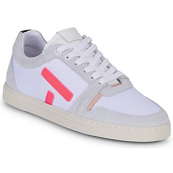 Sko Dame Lave sneakers OTA SANSAHO Hvid / Pink / Fluo