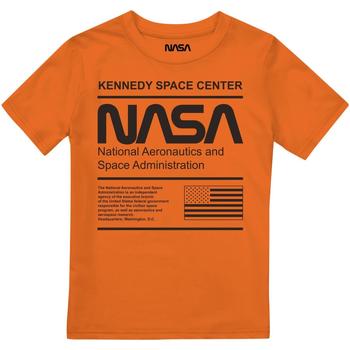 textil Dreng Langærmede T-shirts Nasa  Orange