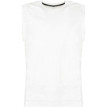 textil Herre T-shirts m. korte ærmer Pepe jeans PM508544 | Saschate Hvid