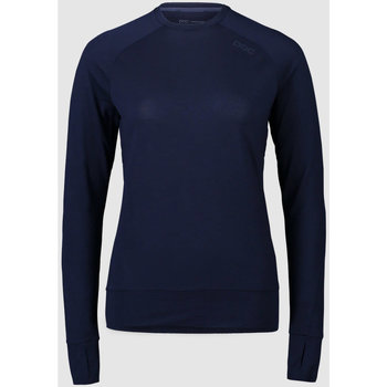 textil Dame Skjorter / Skjortebluser Poc W's Light Merino Jersey_Tumaline Navy X20616301582MED1 Blå