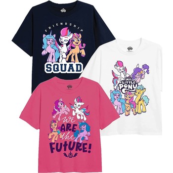 textil Pige Langærmede T-shirts My Little Pony  Flerfarvet