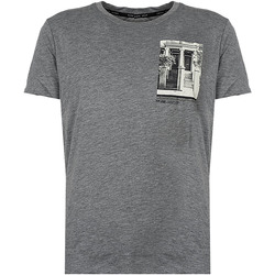 textil Herre T-shirts m. korte ærmer Pepe jeans PM508528 | Tide Grå