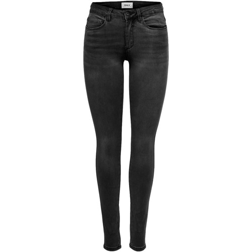 textil Dame Jeans Only VAQUERO SKINNY MUJER  15159650 Grå