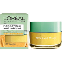 skoenhed Dame Dybderensende masker L'oréal Pure Clay Face Mask with Lemon Extract Andet