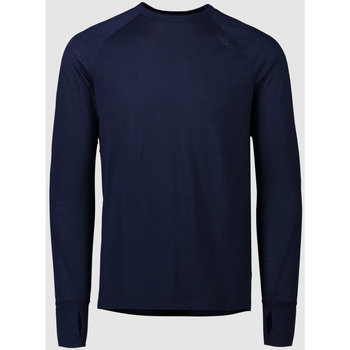 textil Herre T-shirts & poloer Poc 61610-1582 M's Light Merino Jersey Tumaline Navy Blå