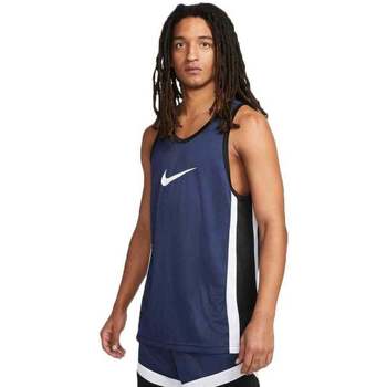 textil Herre Toppe / T-shirts uden ærmer Nike Dri-FIT Icon Basketball Jersey Blå