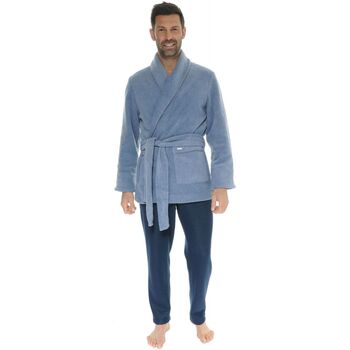 textil Herre Pyjamas / Natskjorte Pilus ALASKA Blå