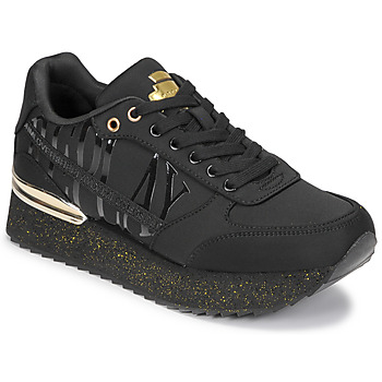 Sko Dame Lave sneakers Replay GWS63.C0101T003 Sort / Guld
