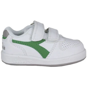 Sko Børn Sneakers Diadora 101.173302 01 C1931 White/Peas cream Grøn