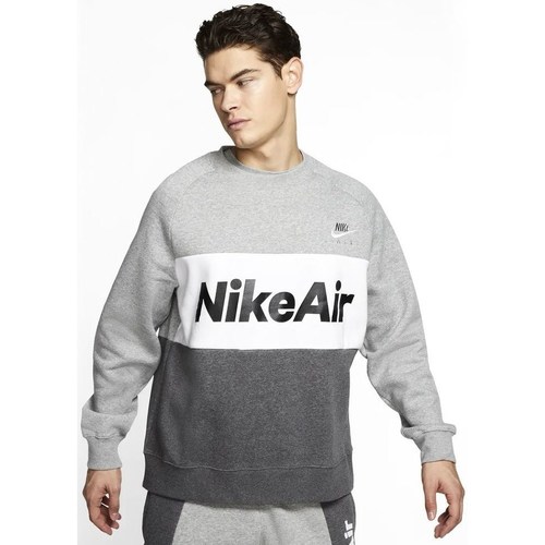 textil Herre Sweatshirts Nike Air Grå