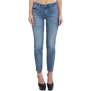 textil Dame Smalle jeans Guess W3RAJ3 D4NHD Blå