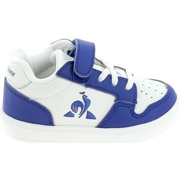 Sko Dreng Sneakers Le Coq Sportif Breakpoint BB Blanc Bleu Hvid