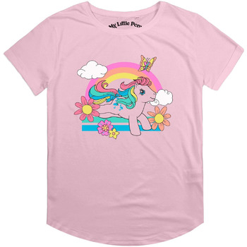 textil Dame Langærmede T-shirts My Little Pony  Rød
