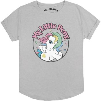 textil Dame Langærmede T-shirts My Little Pony  Grå