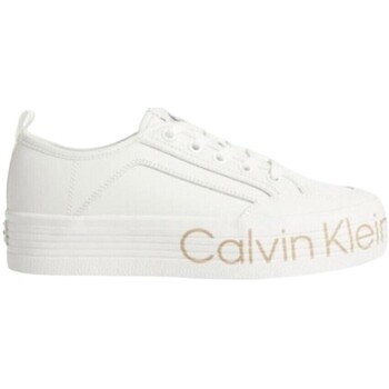 Sko Dame Sneakers Calvin Klein Jeans YW0YW01025 YBR Hvid