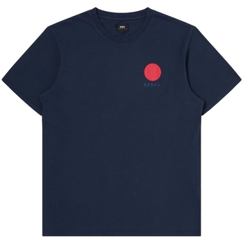 textil Herre T-shirts & poloer Edwin Japanese Sun T-Shirt - Navy Blazer Blå