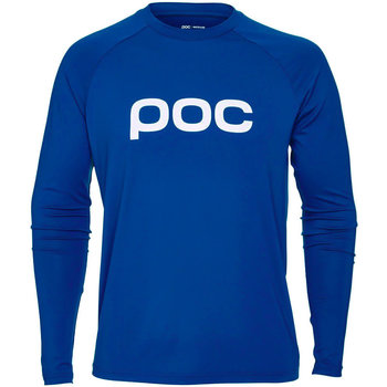 textil T-shirts & poloer Poc 52841-SMS  ESSENTIAL ENDURO HOOD LOGO BLUE Blå