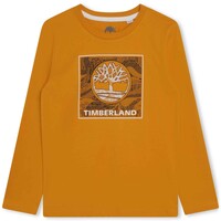 textil Dreng T-shirts m. korte ærmer Timberland T25U36-575-J Gul