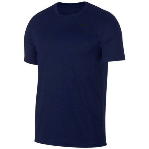 textil Herre T-shirts m. korte ærmer Nike Superset Marineblå