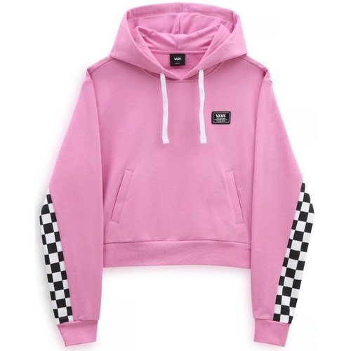 textil Dame Sweatshirts Vans Boom Boom Check Hoodie Pink