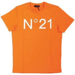 textil Børn T-shirts m. korte ærmer N°21 N21173 Orange
