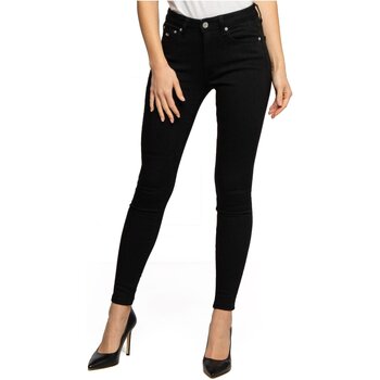 textil Dame Smalle jeans Tommy Jeans DW0DW15509 Sort