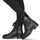 Sko Dame Støvler Calvin Klein Jeans RUBBER SOLE COMBAT BOOT W/HW Sort