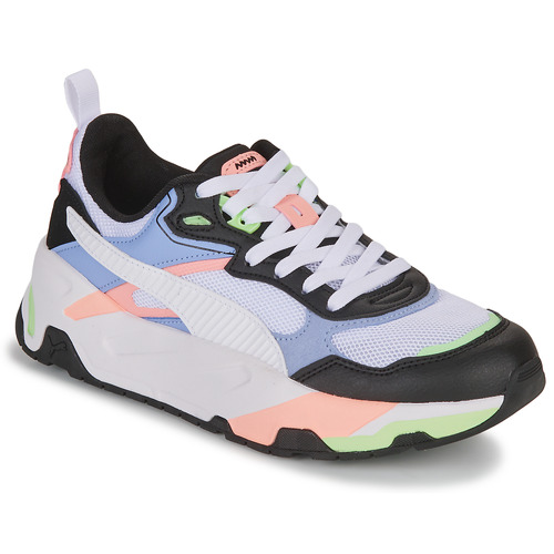 Sko Dame Lave sneakers Puma Trinity Hvid / Sort / Blå / Pink