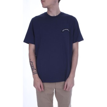 textil Herre T-shirts m. korte ærmer Paul & Shark 22411130 Blå