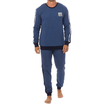 textil Herre Pyjamas / Natskjorte Abanderado A0CHG-0UX Blå