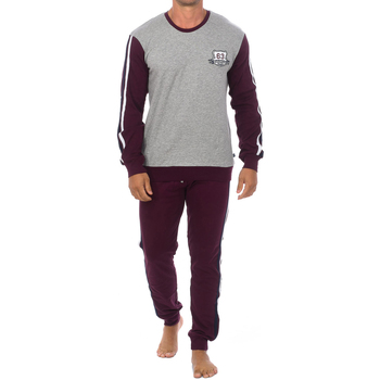 textil Herre Pyjamas / Natskjorte Abanderado A0CHG-1W3 Grå