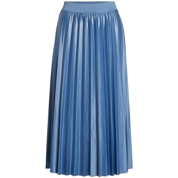 textil Dame Nederdele Vila Noos Skirt Nitban - Federal Blue Blå