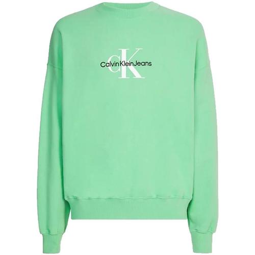 textil Herre Sweatshirts Calvin Klein Jeans  Grøn