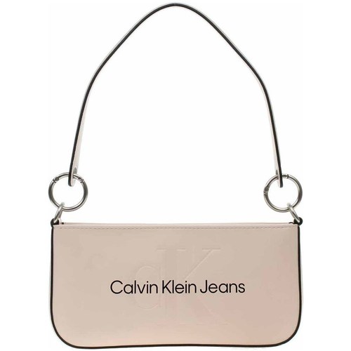 Tasker Dame Håndtasker m. kort hank Calvin Klein Jeans K60K610679TGE Creme