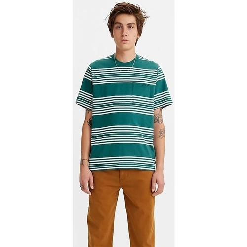 textil Herre T-shirts m. korte ærmer Levi's  Flerfarvet