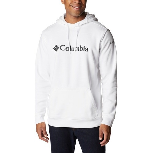 textil Herre Sweatshirts Columbia Csc Basic Logo II Hoodie Hvid