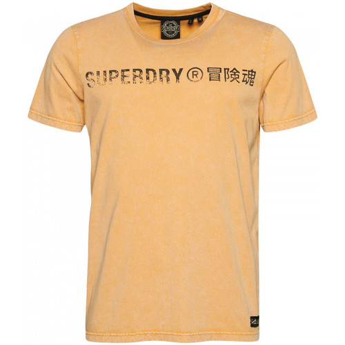 textil Herre T-shirts & poloer Superdry Vintage corp logo Beige
