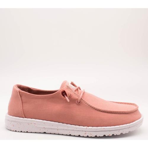 Sko Dame Sneakers HEYDUDE  Pink
