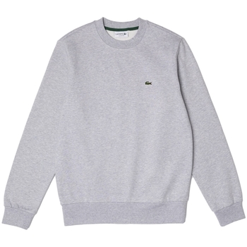 textil Herre Sweatshirts Lacoste Organic Brushed Cotton Sweatshirt - Gris Grå