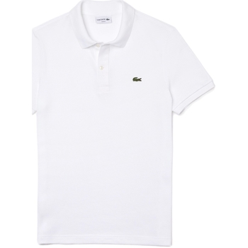 textil Herre T-shirts & poloer Lacoste Slim Fit Polo - Blanc Hvid