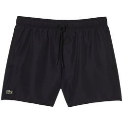 textil Herre Shorts Lacoste Quick Dry Swim Shorts - Noir Vert Sort