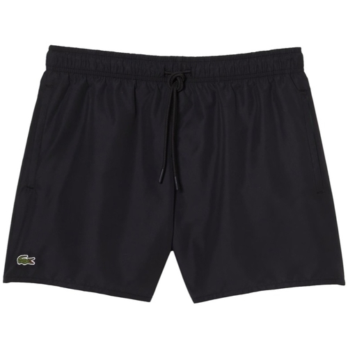 textil Herre Shorts Lacoste Quick Dry Swim Shorts - Noir Vert Sort