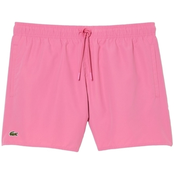 textil Herre Shorts Lacoste Quick Dry Swim Shorts - Rose Vert Pink